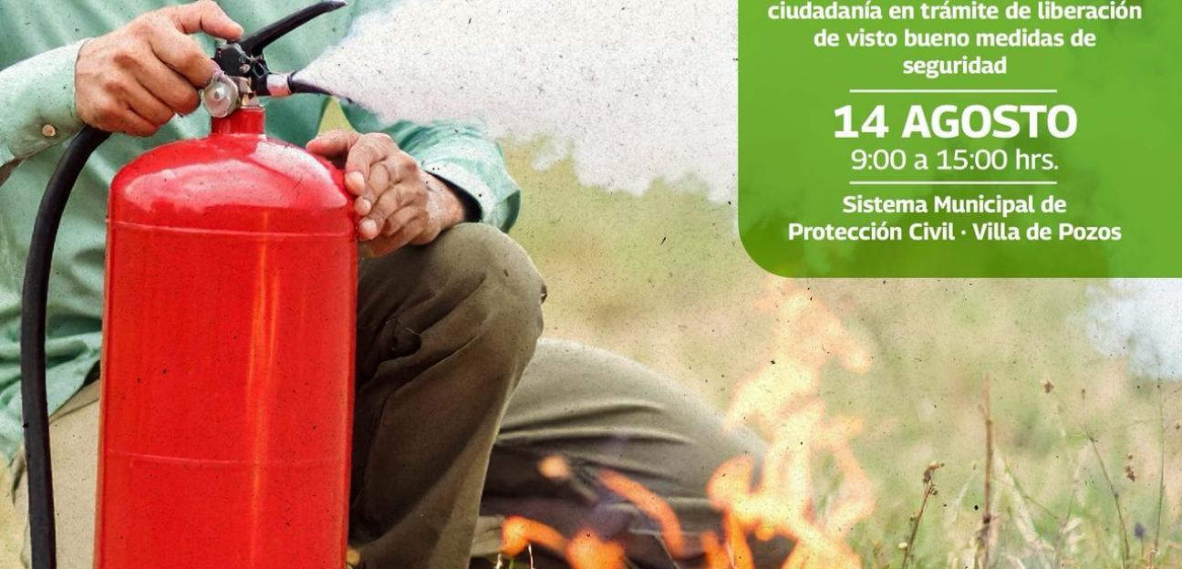 VILLA DE POZOS IMPULSA FORMACIÓN CIUDADANA EN RESPUESTA A EMERGENCIAS