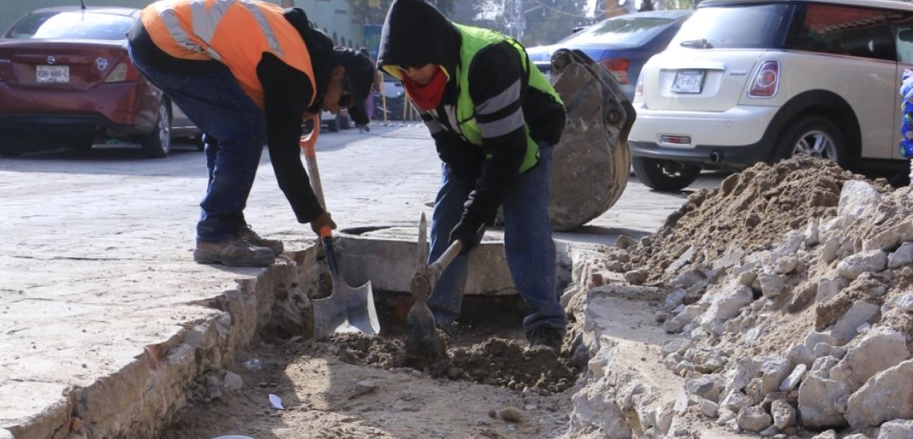 VILLA DE POZOS ATIENDE PROBLEMAS DE DRENAJE HEREDADOS DE ADMINISTRACIONES PASADAS