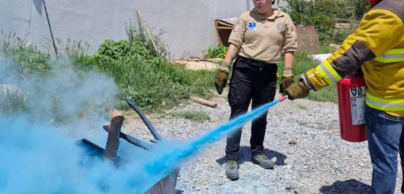 PERSONAL DE VILLA DE POZOS SE CAPACITA EN BRIGADAS DE EMERGENCIA