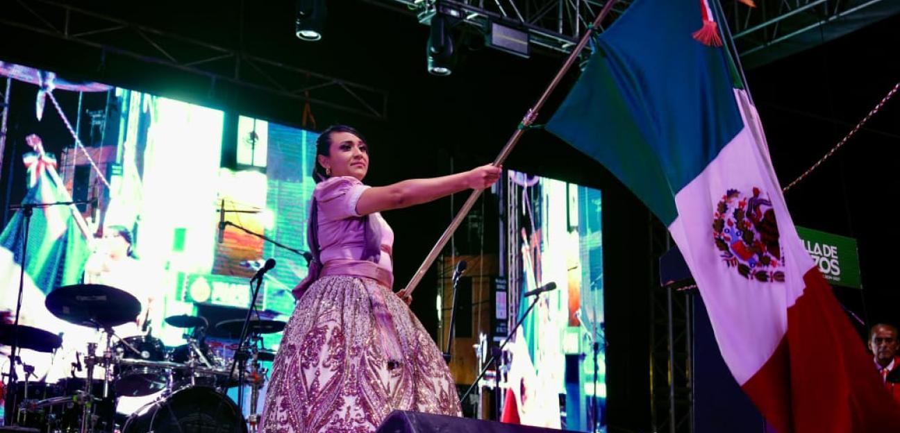 VILLA DE POZOS VIVE SU PRIMER GRITO DE INDEPENDENCIA COMO MUNICIPIO LIBRE