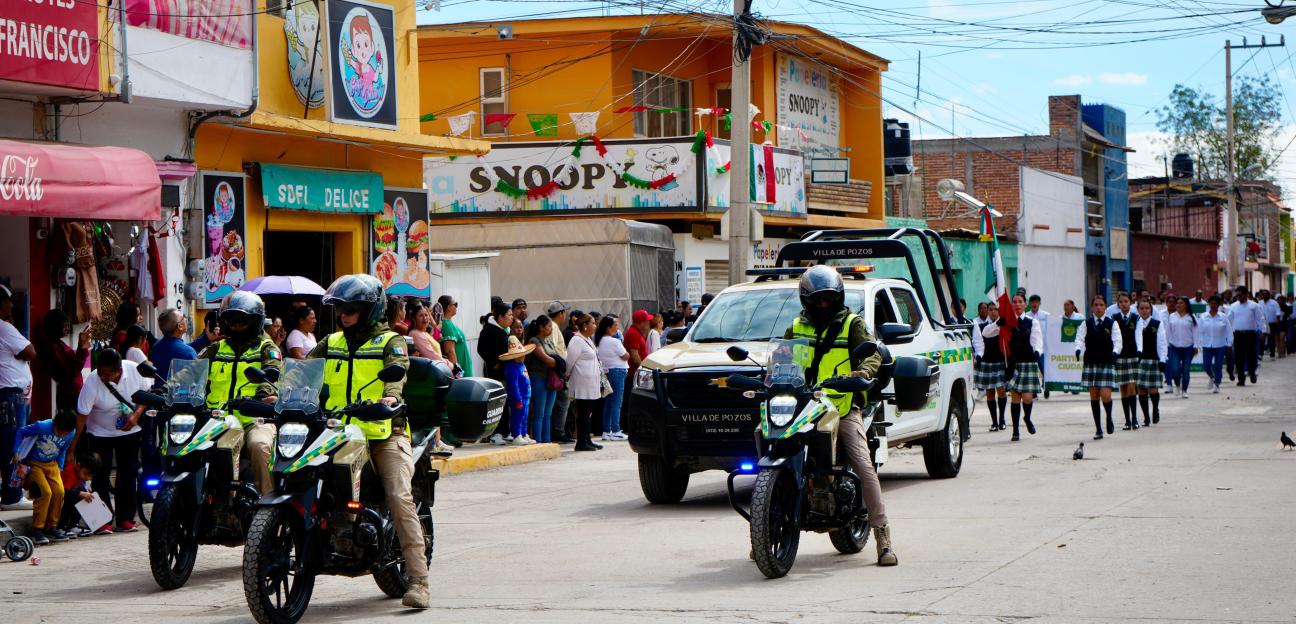VILLA DE POZOS CELEBRA FIESTAS PATRIAS CON SALDO BLANCO