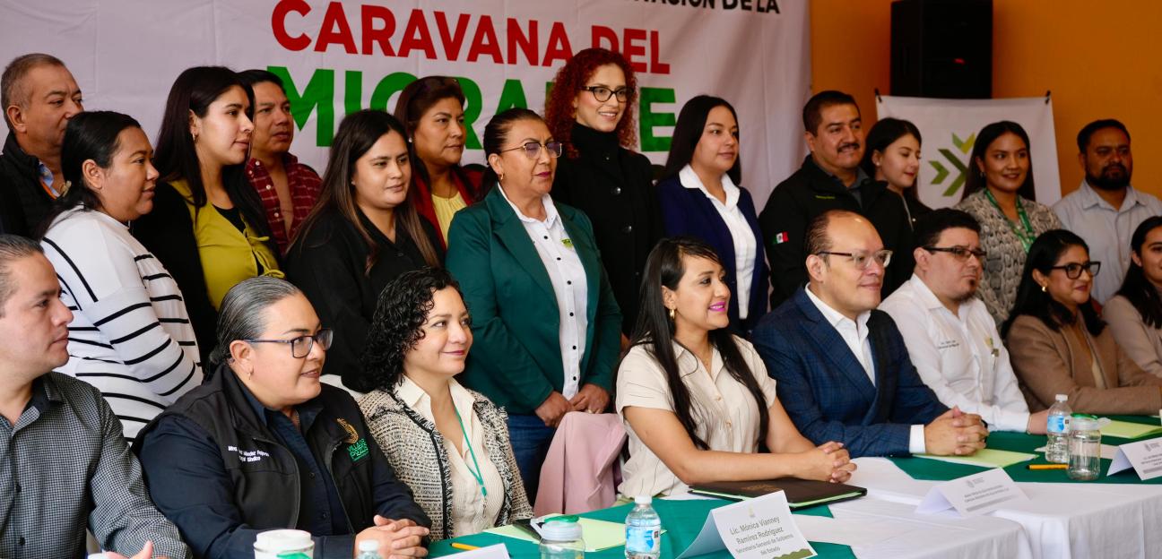 REUNIÓN EN VILLA DE POZOS MARCA RUTA PARA ATENCIÓN HUMANITARIA A MIGRANTES