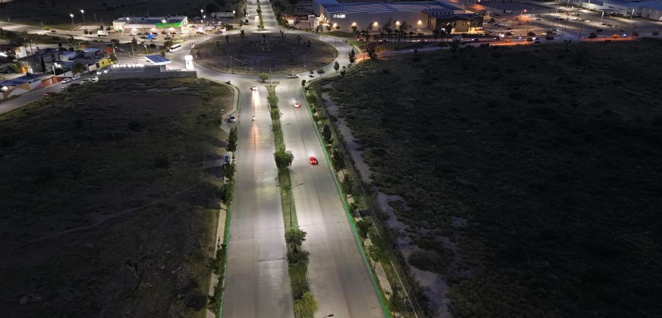 VILLA DE POZOS DEJA ATRÁS EL ABANDONO CON NUEVO ALUMBRADO PÚBLICO