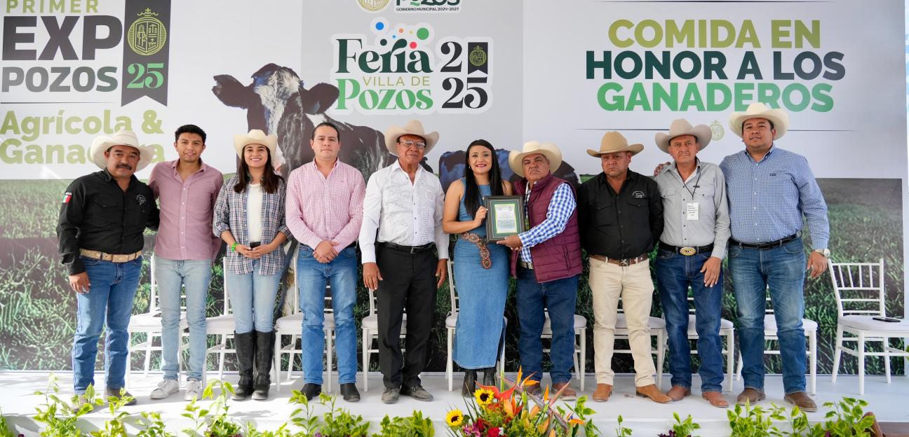 VILLA DE POZOS RECONOCE LA IMPORTANCIA DEL SECTOR GANADERO