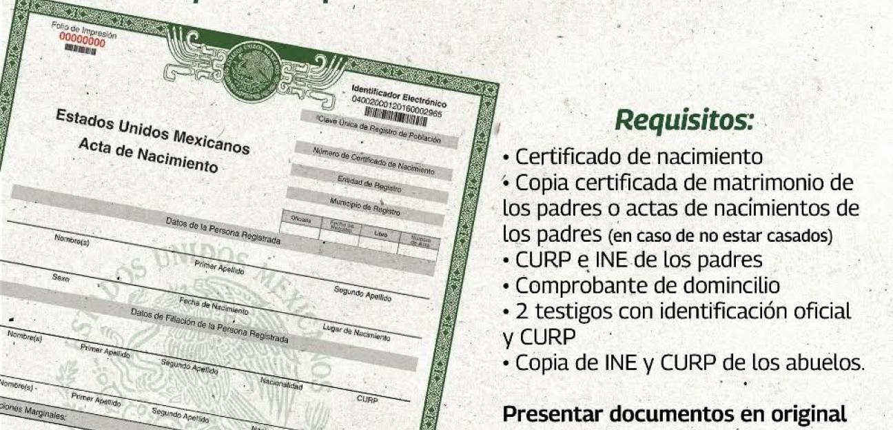 VILLA DE POZOS REALIZARÁ CAMPAÑA DE REGISTRO EXTEMPORÁNEO PARA GARANTIZAR DERECHO A LA IDENTIDAD