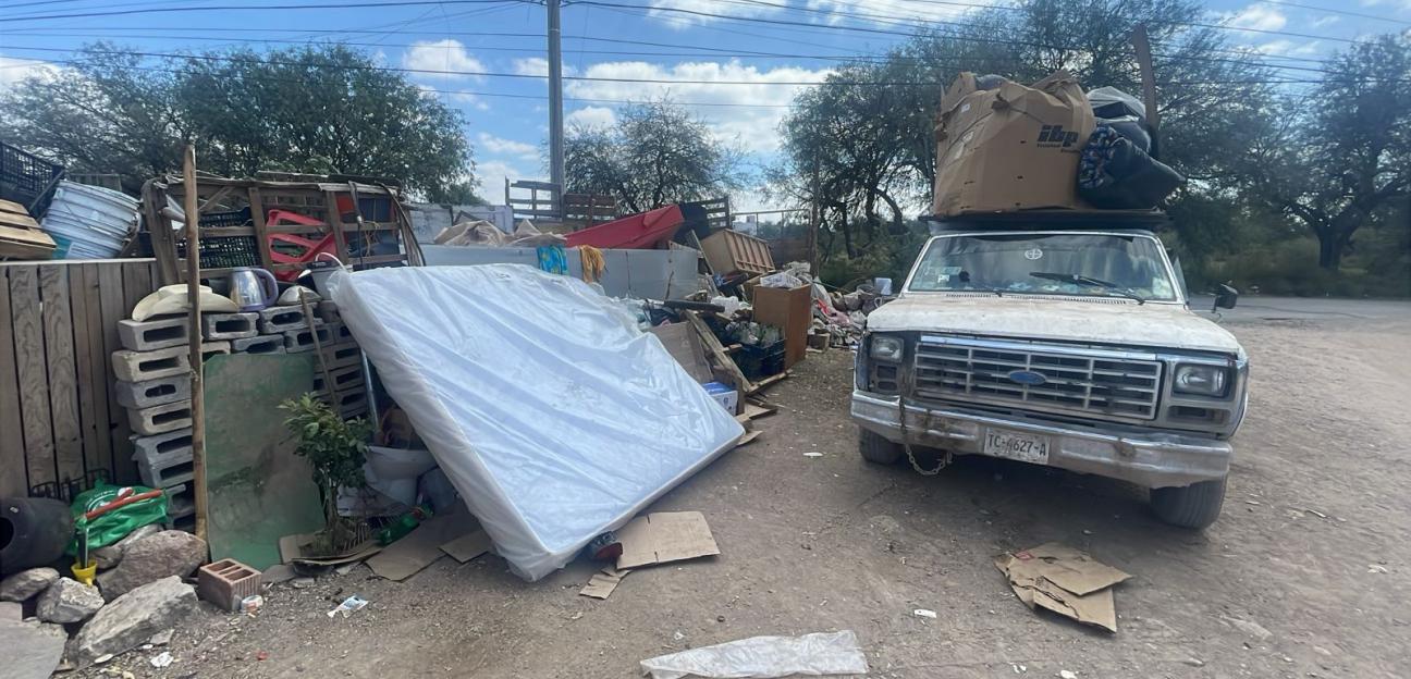 SUPERVISA VILLA DE POZOS A RECOLECTORES PARTICULARES DE RESIDUOS