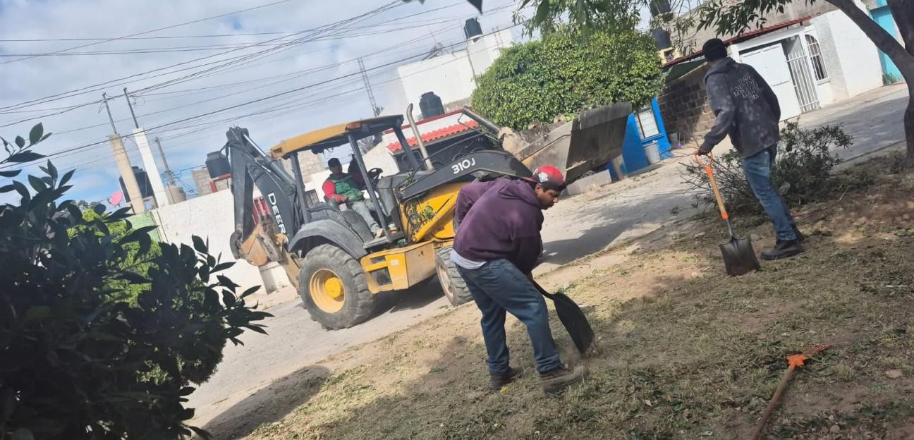 VILLA DE POZOS RECUPERA ÁREAS VERDES