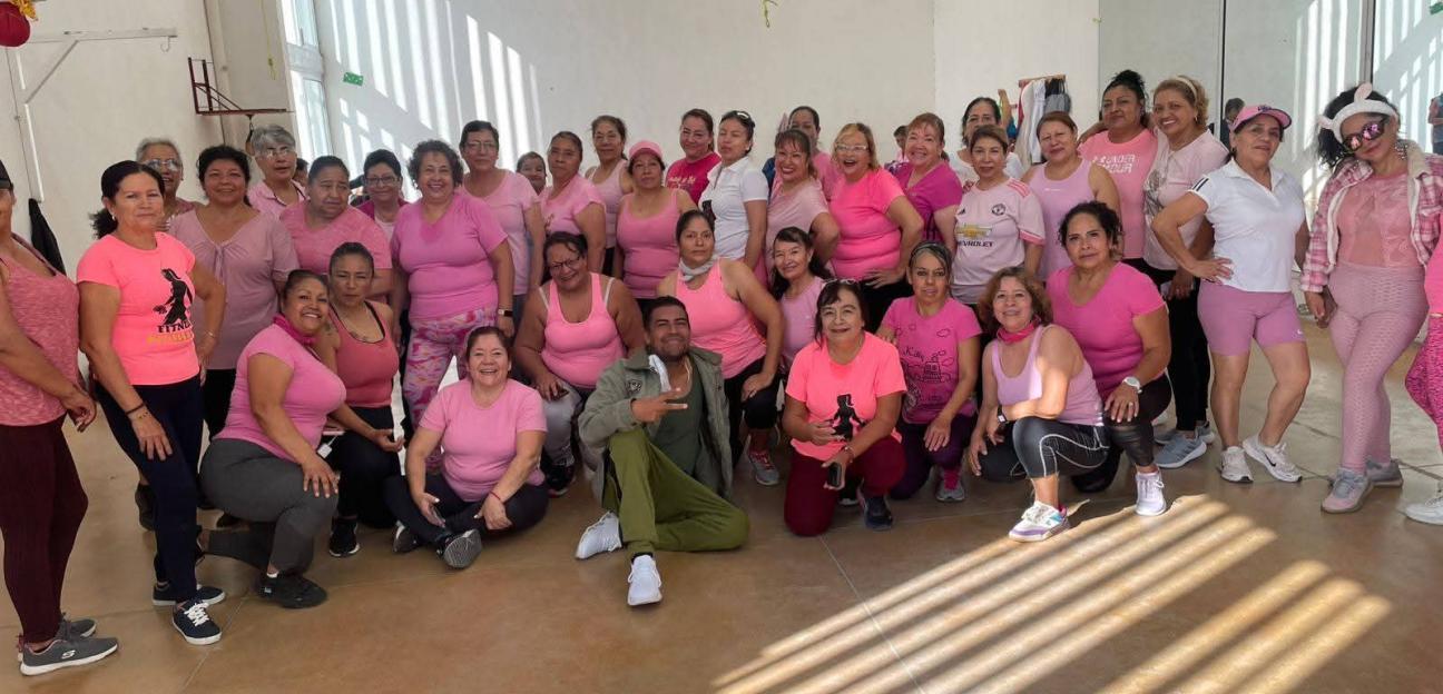 VILLA DE POZOS SE SUMA A LA LUCHA CONTRA EL CÁNCER DE MAMA A TRAVÉS DEL DEPORTE
