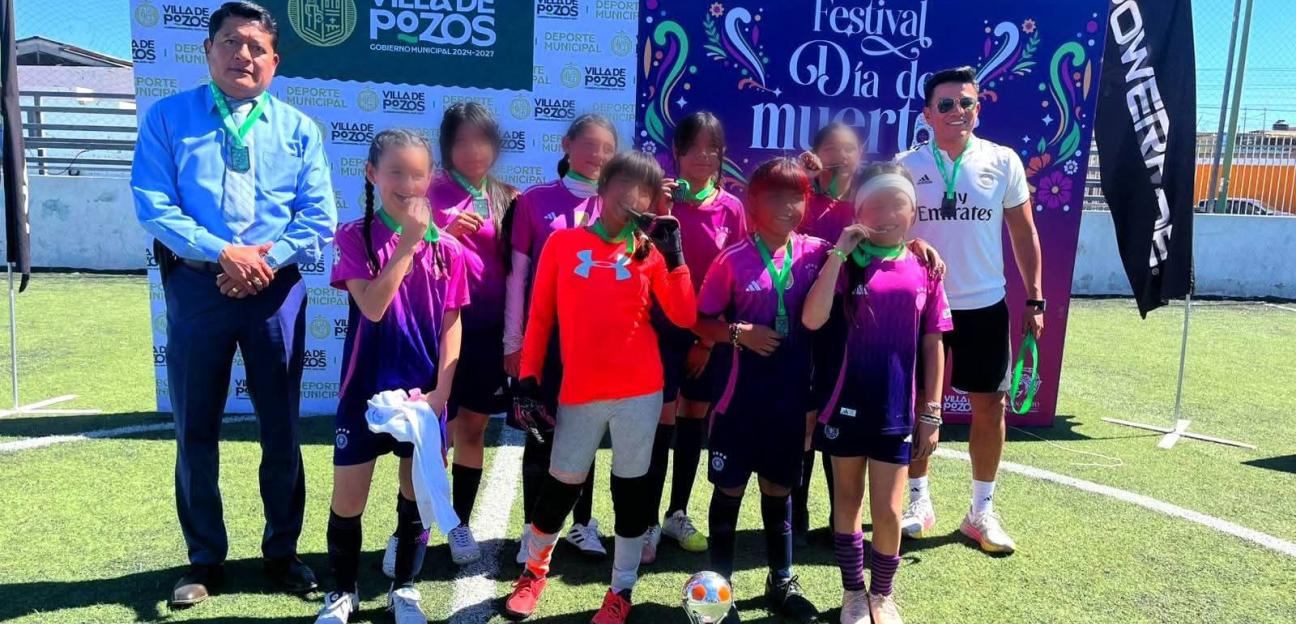 VILLA DE POZOS PROMUEVE LA ACTIVIDAD FÍSICA ENTRE NIÑAS Y NIÑOS