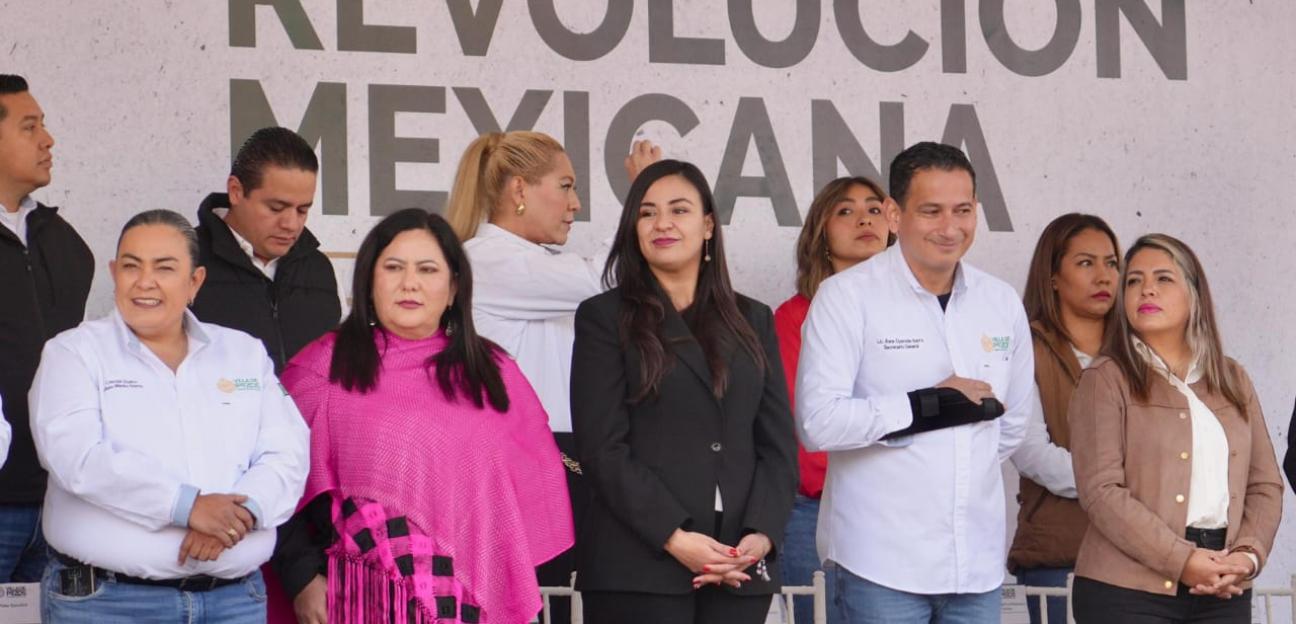 VILLA DE POZOS CONMEMORÓ EL CXV ANIVERSARIO DE LA REVOLUCIÓN MEXICANA