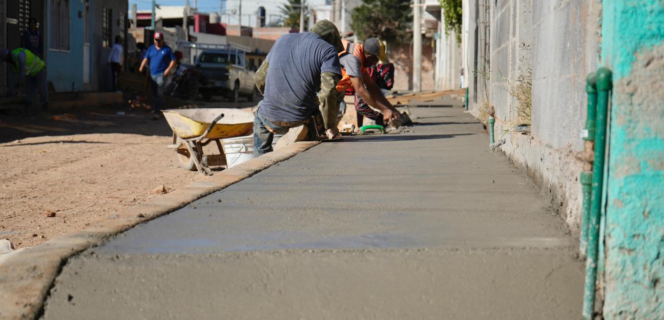 AVANCE SIGNIFICATIVO DE CALLE INSURGENTES EN RANCHO LA LIBERTAD