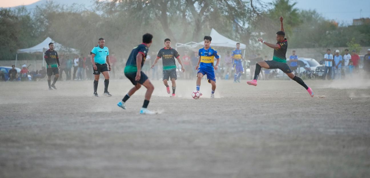 VILLA DE POZOS REALIZA TORNEO DE FÚTBOL RÁPIDO