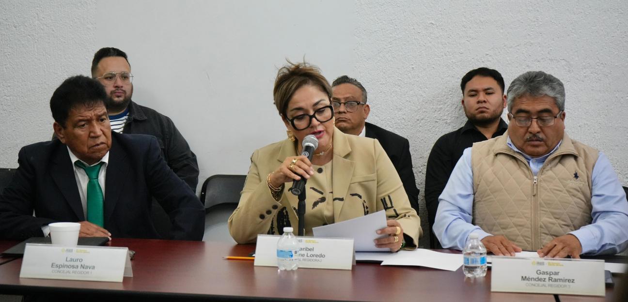RESPALDAN CONCEJALES REGIDORES LA GESTIÓN DE PATY ARADILLAS