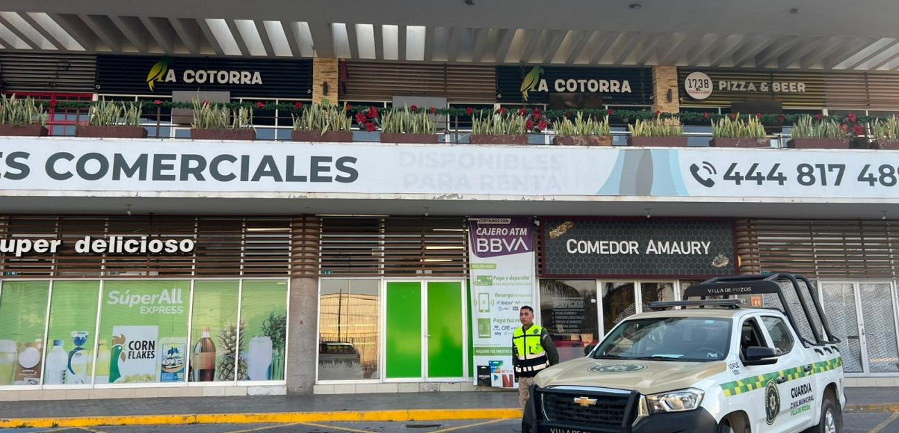 DESPLIEGAN OPERATIVO EN VILLA DE POZOS POR TEMPORADA DECEMBRINA