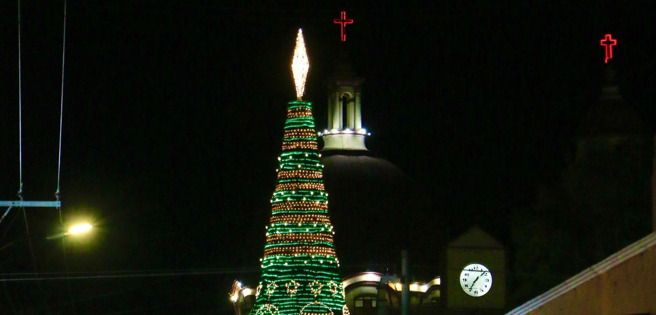 VILLA DE POZOS DA LA BIENVENIDA A LA NAVIDAD