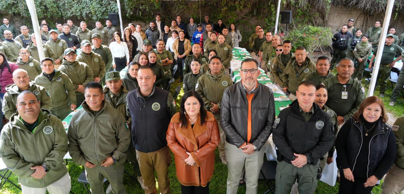 PATY ARADILLAS RECONOCE LA LABOR DE LA GUARDIA CIVIL MUNICIPAL EN EL DÍA DEL POLICÍA