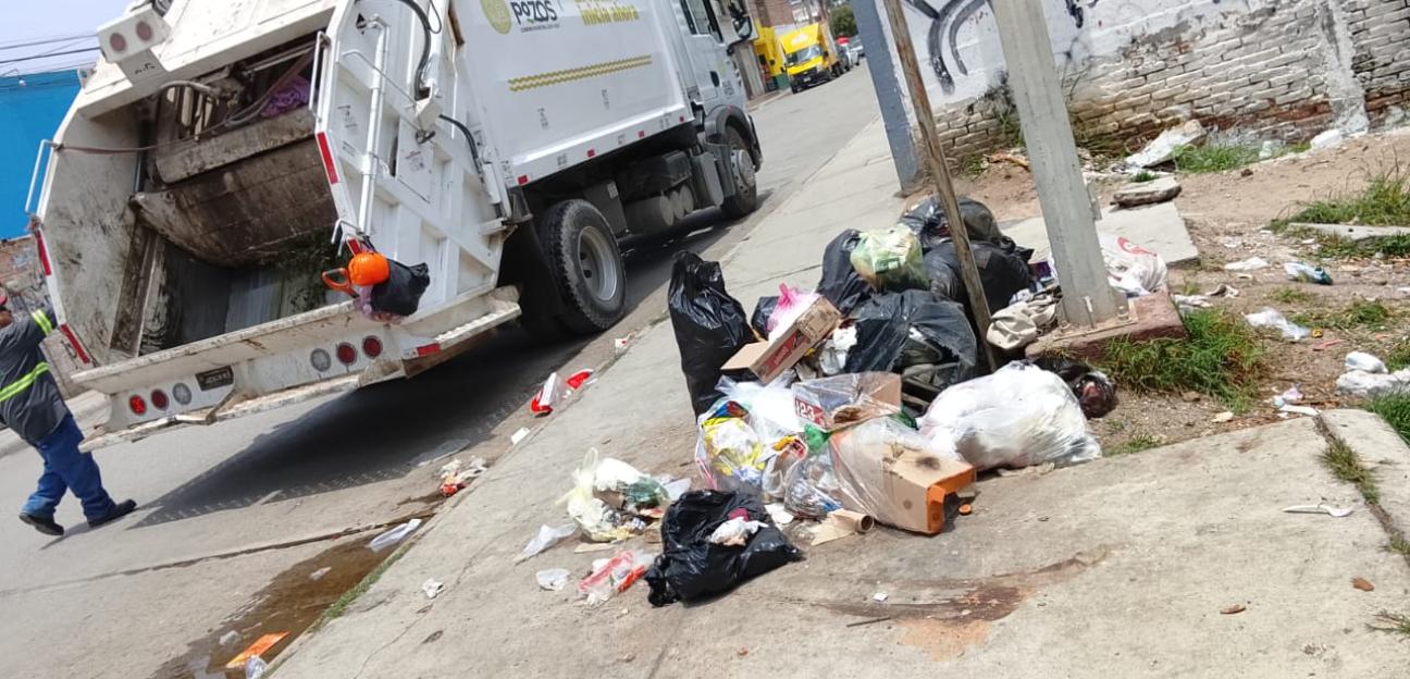 REFUERZA VILLA DE POZOS LABORES DE RECOLECCIÓN EN FIN DE AÑO