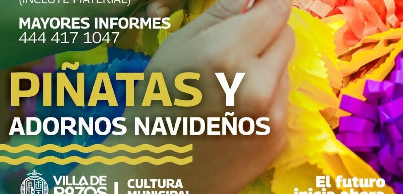 IMPULSAN CREATIVIDAD NAVIDEÑA EN VILLA DE POZOS