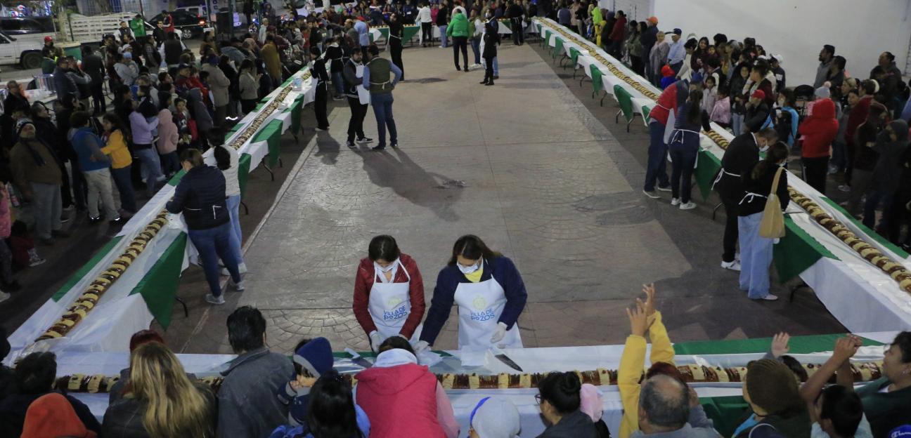 GOBIERNO DE VILLA DE POZOS INVITA A CELEBRAR EL DÍA DE REYES CON LA TRADICIONAL PARTIDA DE ROSCA