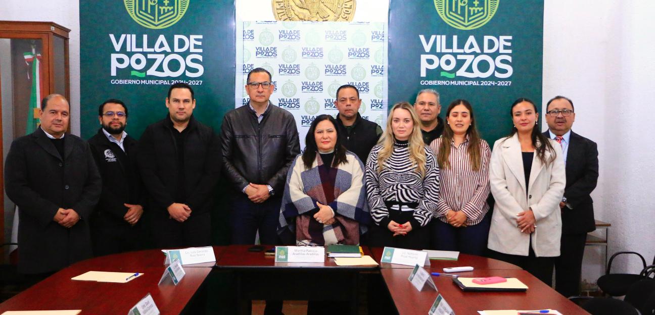 VILLA DE POZOS RENUEVA SU CONSEJO MUNICIPAL DE SEGURIDAD PÚBLICA