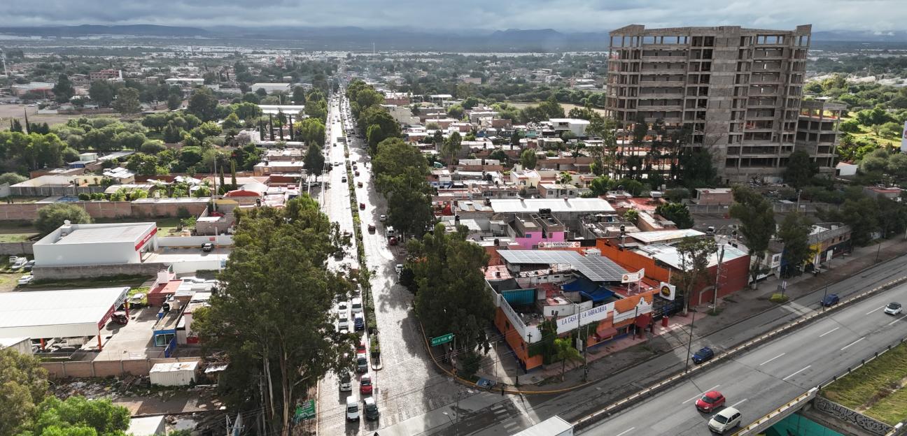 VILLA DE POZOS REDUCE REZAGO Y FORTALECE LA INFRAESTRUCTURA URBANA