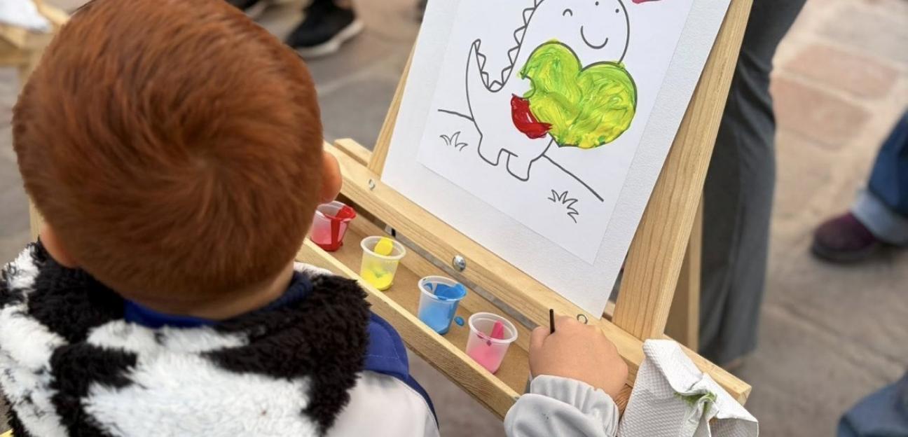 VILLA DE POZOS INVITA A FORMAR PARTE DEL TALLER DE PINTURA ACRÍLICA