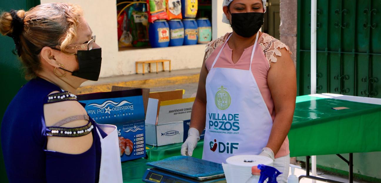 POZOS EN CUARESMA ACERCA PRODUCTOS DE TEMPORADA A LAS FAMILIAS POCEÑAS