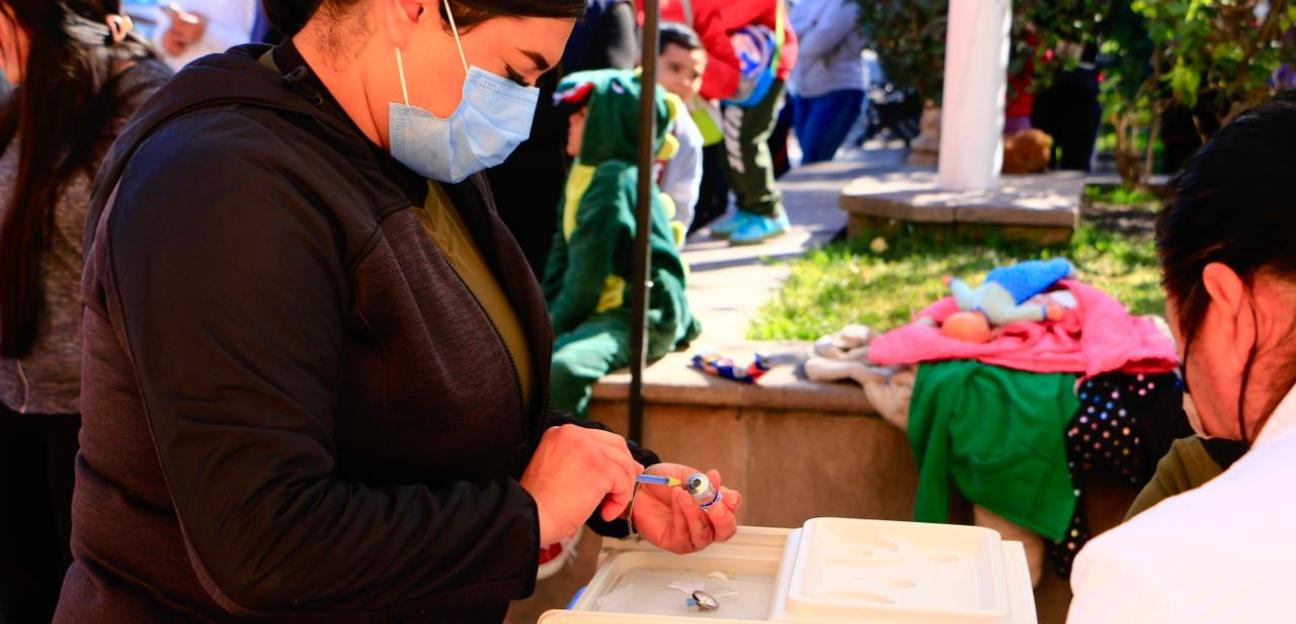VILLA DE POZOS CONTINUA CON CAMPAÑA DE VACUNACIÓN CONTRA EL SARAMPIÓN