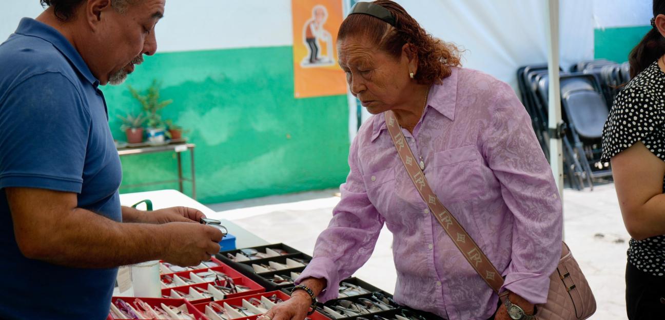 DIF MUNICIPAL DE VILLA DE POZOS ACERCA SALUD VISUAL A LA CIUDADANÍA.