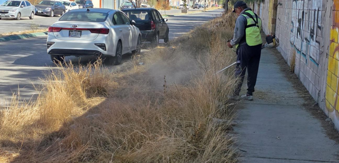 VILLA DE POZOS RECUPERA ÁREAS VERDES EN LAS MERCEDES
