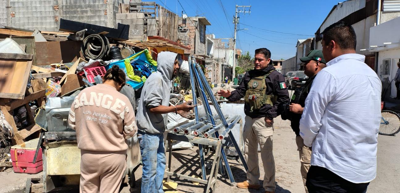 IMPLEMENTA VILLA DE POZOS OPERATIVOS PARA RESCATE Y LIMPIEZA DE ESPACIOS