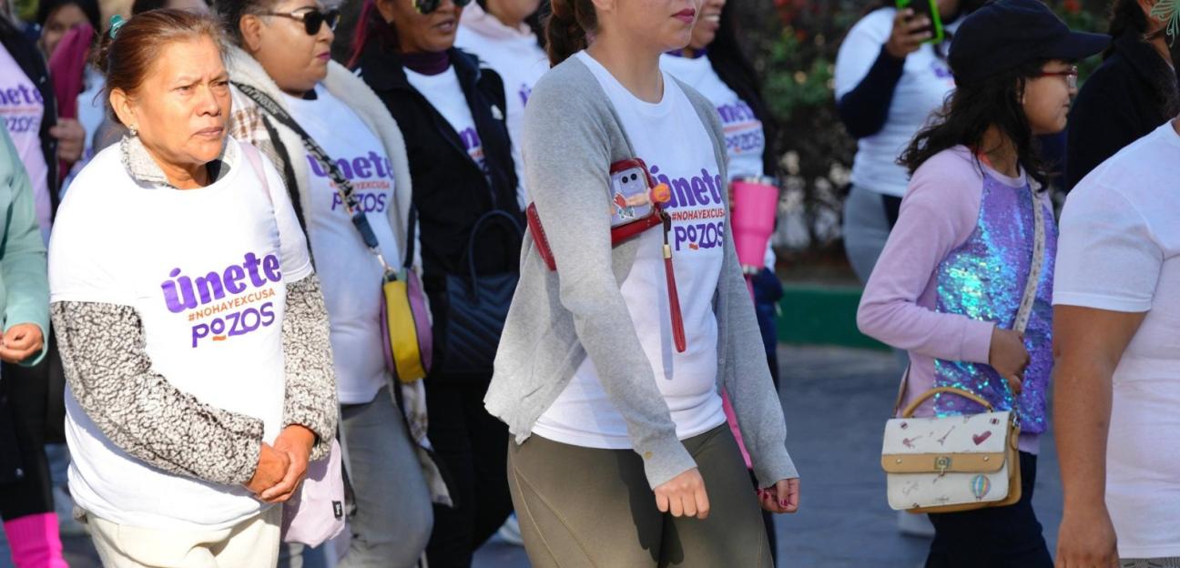 VILLA DE POZOS ALISTA ACTIVIDADES POR  EL 8M