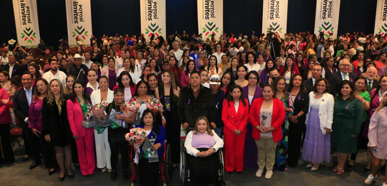 PATY ARADILLAS DESTACA EL LIDERAZGO DE LAS MUJERES POTOSINAS