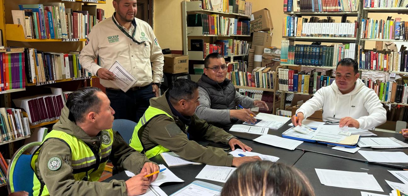 ELEMENTOS DE LA GCM DE VILLA DE POZOS ACCEDEN A REGISTRO NACIONAL