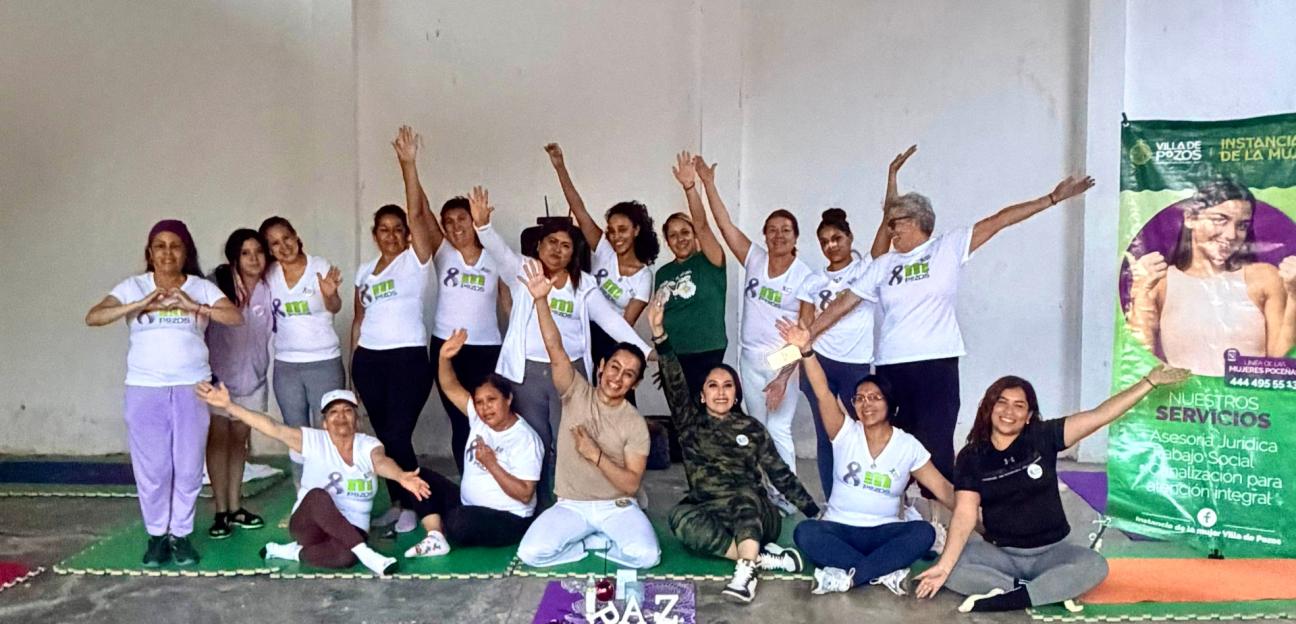 VILLA DE POZOS PROMUEVE EL BIENESTAR CON SESIÓN DE YOGA TERAPÉUTICO
