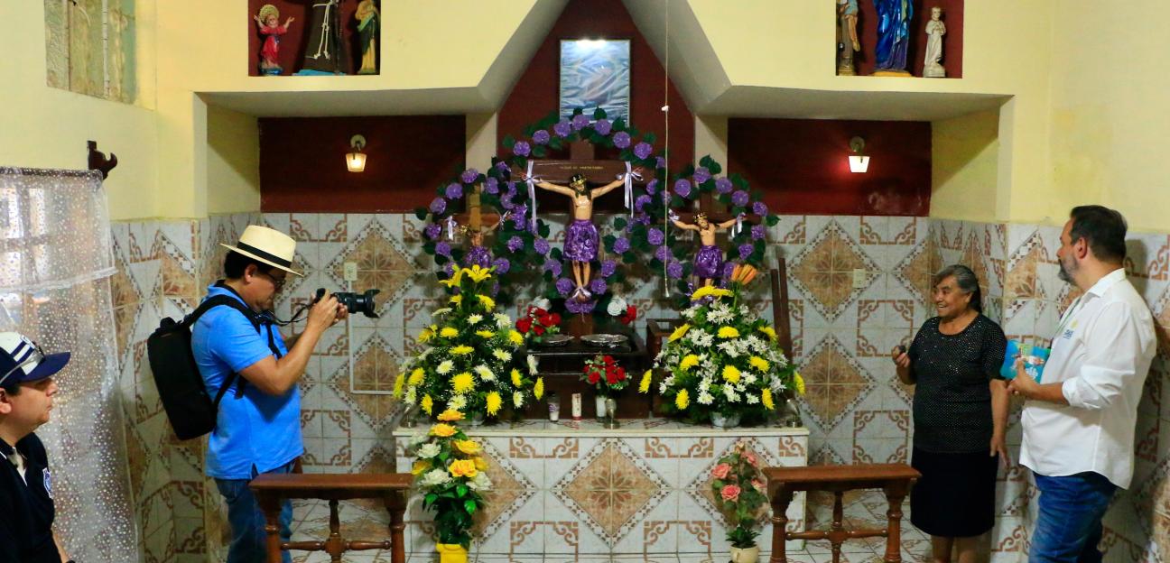 VILLA DE POZOS SE PREPARA PARA LA PROCESIÓN DE LOS CRISTOS