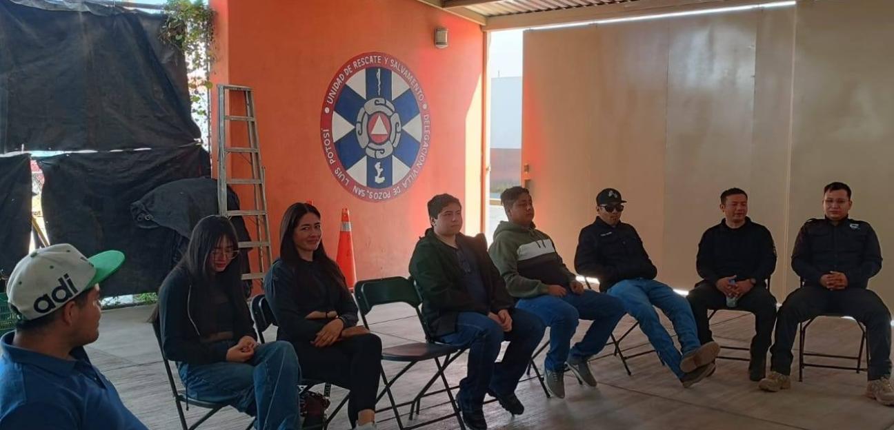 PROTECCIÓN CIVIL DE VILLA DE POZOS SE FORTALECE PARA LA ATENCIÓN DE EMERGENCIAS