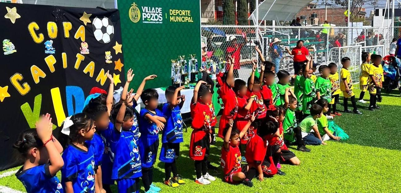 VILLA DE POZOS ARRANCA CON ÉXITO EL MUNDIALITO PREESCOLAR “COPA CAPITÁN KIDS”