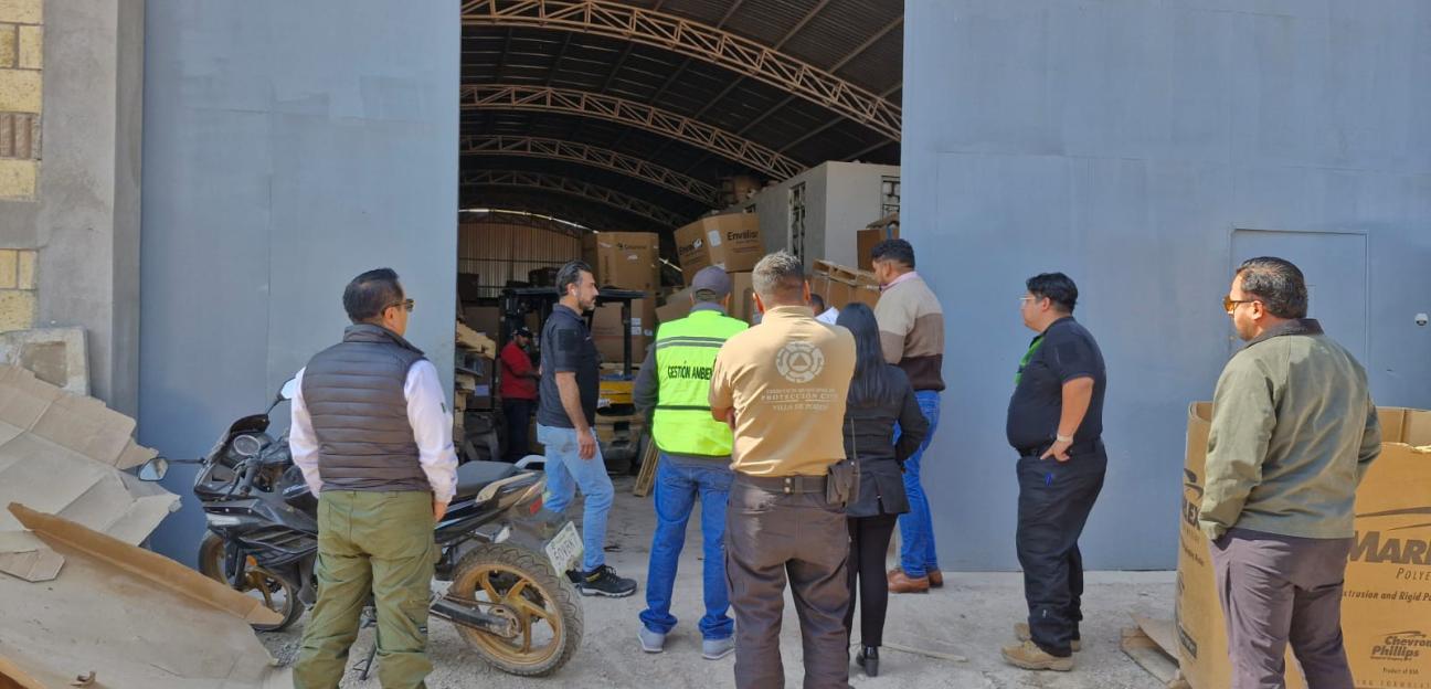 CLAUSURA PC DE VILLA DE POZOS A RECICLADORA POR RIESGOS DE SEGURIDAD