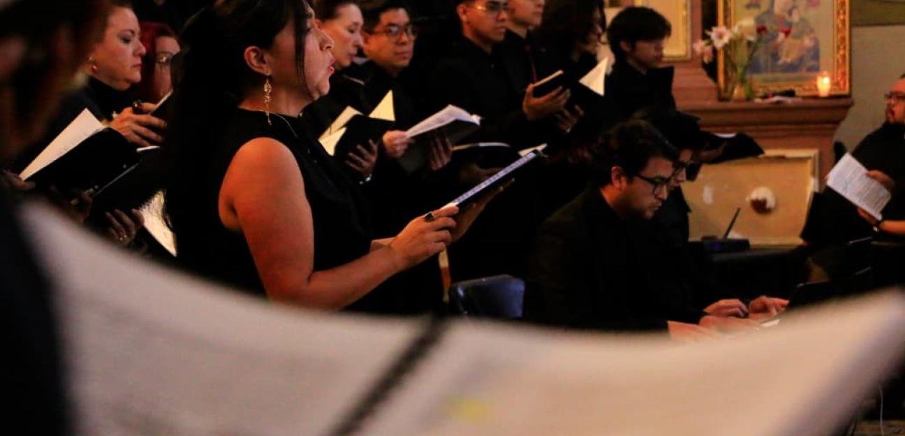 MÚSICA SACRA ENVUELVE DE ESPIRITUALIDAD A VILLA DE POZOS