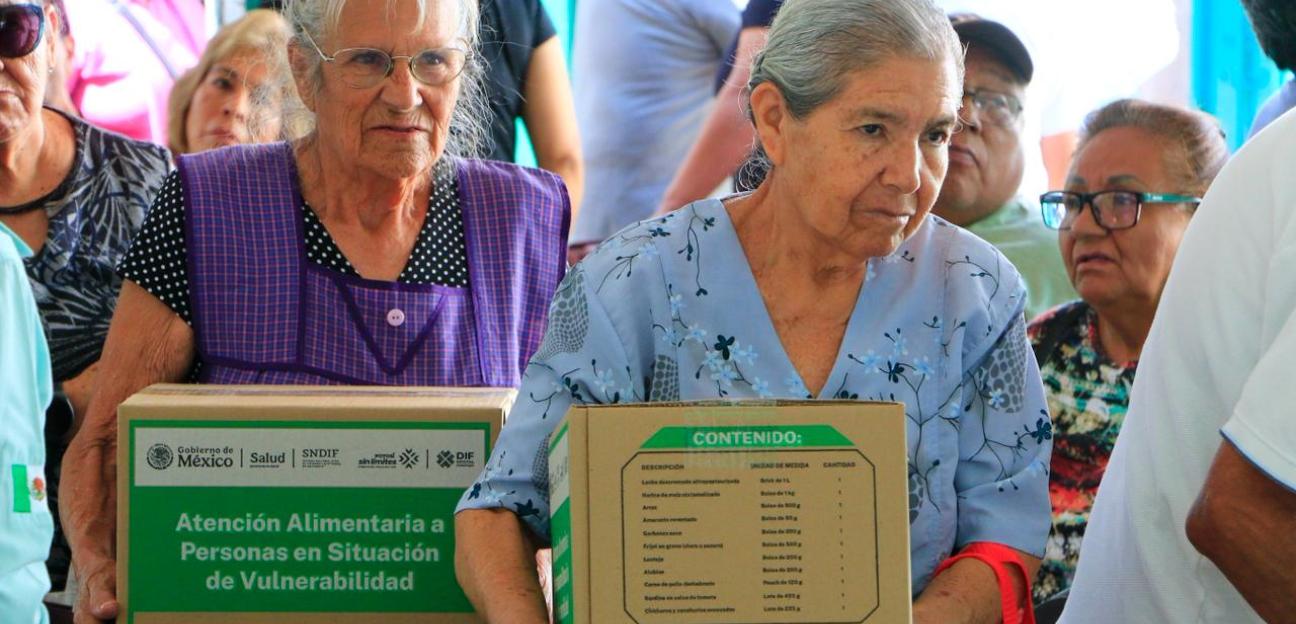 ARRANCA DIF VILLA DE POZOS PROGRAMAS DE APOYO ALIMENTARIO PARA SECTORES VULNERABLES