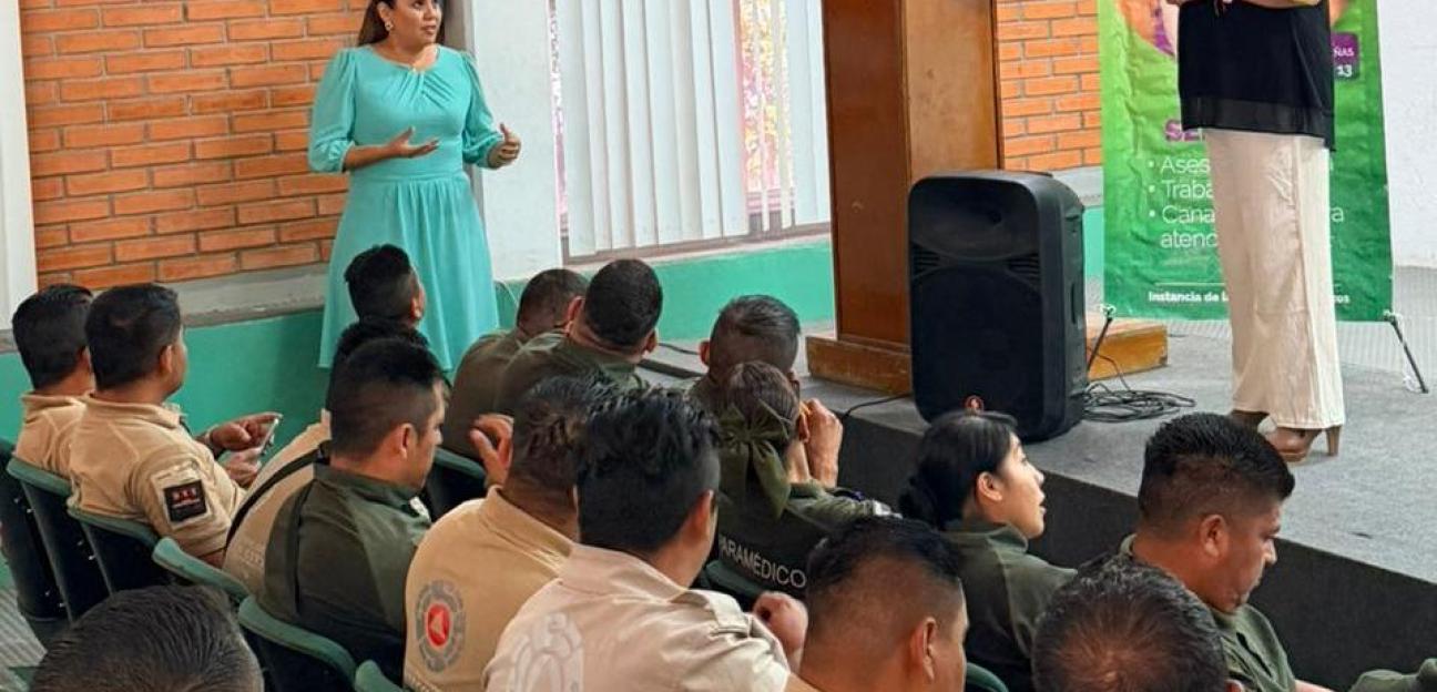 VILLA DE POZOS FORTALECE PROTOCOLOS DE ATENCIÓN A MUJERES