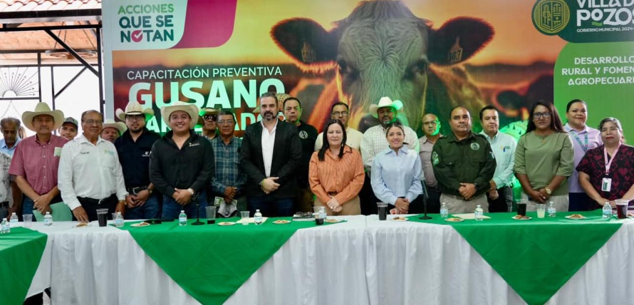 VILLA DE POZOS REFUERZA ACCIONES PREVENTIVAS CONTRA EL GUSANO BARRENADOR