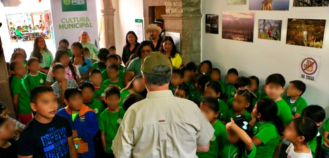 CULTURA MUNICIPAL DE VILLA DE POZOS INAUGURA LA EXPOSICIÓN FOTOGRÁFICA MOMENTOS FUGACES DE LA VIDA SALVAJE