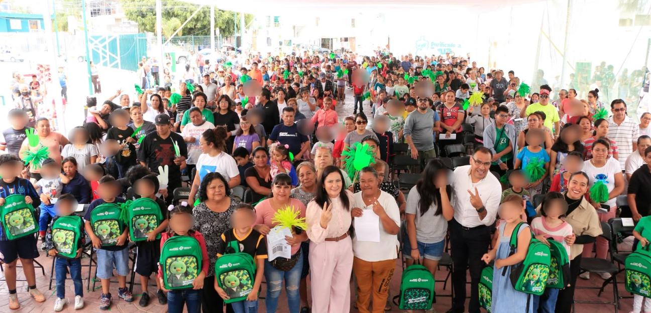 VILLA DE POZOS MANTIENE EL APOYO A FAMILIAS ANTE EL INICIO DEL NUEVO CICLO ESCOLAR