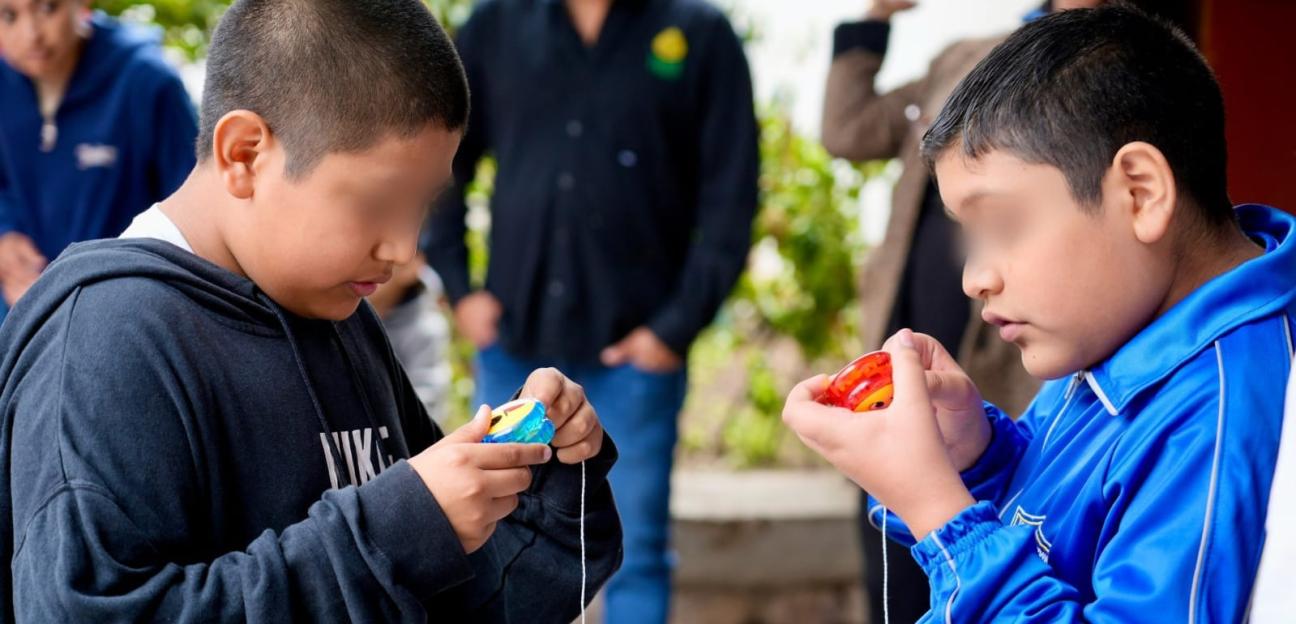 VILLA DE POZOS DEVUELVE LOS JUEGOS TRADICIONALES A LAS NUEVAS GENERACIONES
