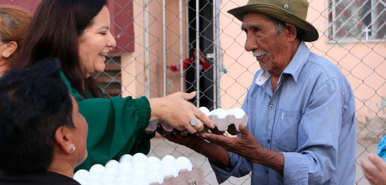 VILLA DE POZOS FORTALECE EL SUSTENTO FAMILIAR CON PROGRAMA CASA POR CASA