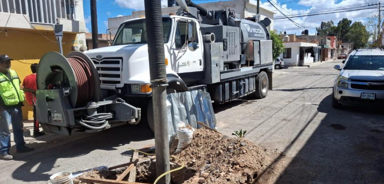 VILLA DE POZOS REFUERZA ATENCIÓN A LA RED DE DRENAJE ANTE REPORTES CIUDADANOS