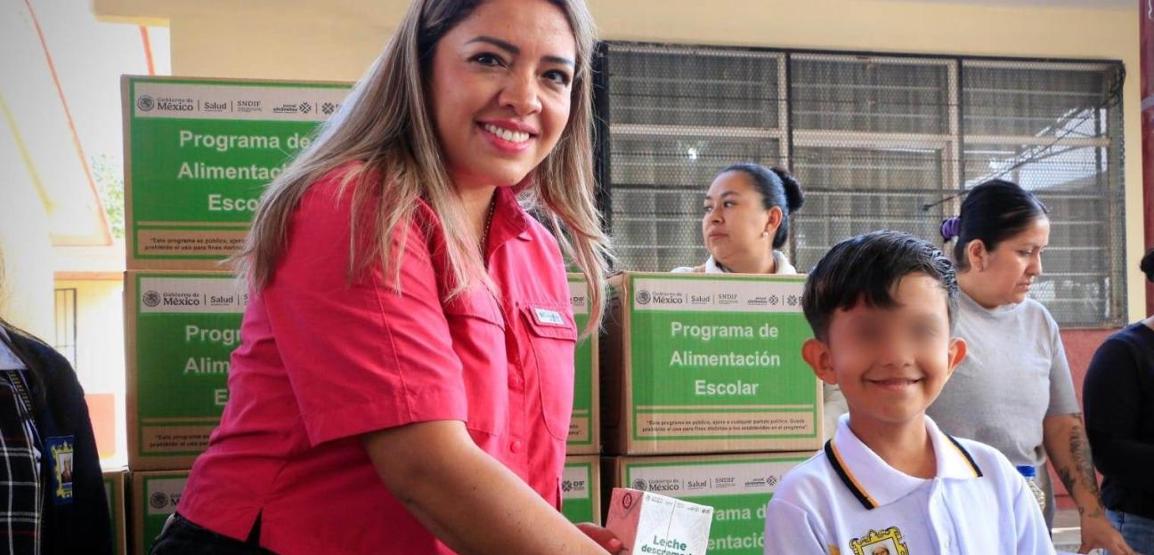DIF MUNICIPAL ARRANCA LA ENTREGA DEL PROGRAMA ALIMENTACIÓN ESCOLAR A ESTUDIANTES DE VILLA DE POZOS