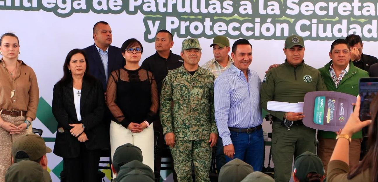 MÁS PATRULLAS PARA LA GUARDIA CIVIL ESTATAL FORTALECEN LA SEGURIDAD EN LOS MUNICIPIOS